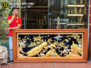 tranh cong mai bang dong 2m11 1m01 ma vang dat bac 2